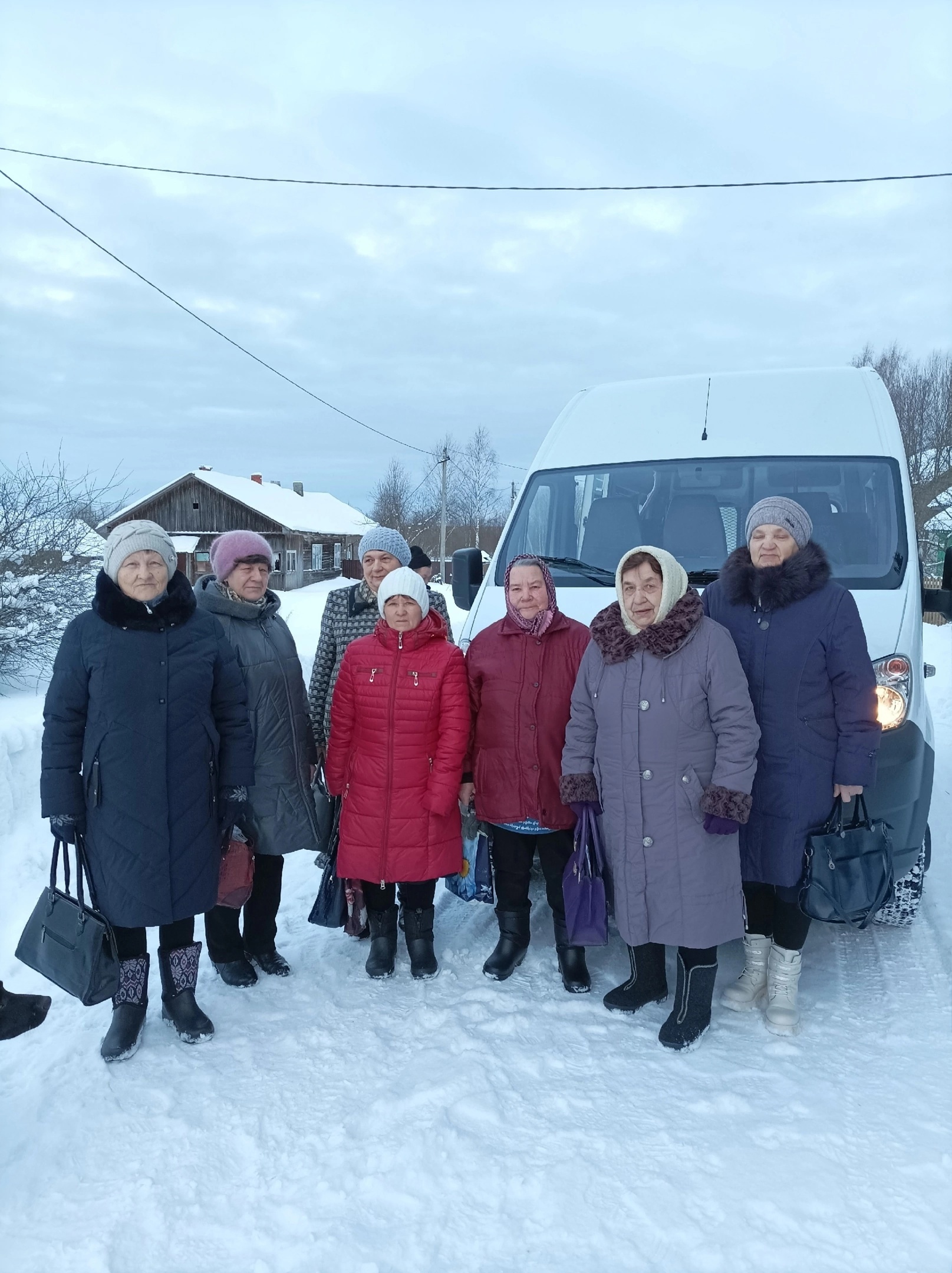 Доставка граждан старше 60 лет