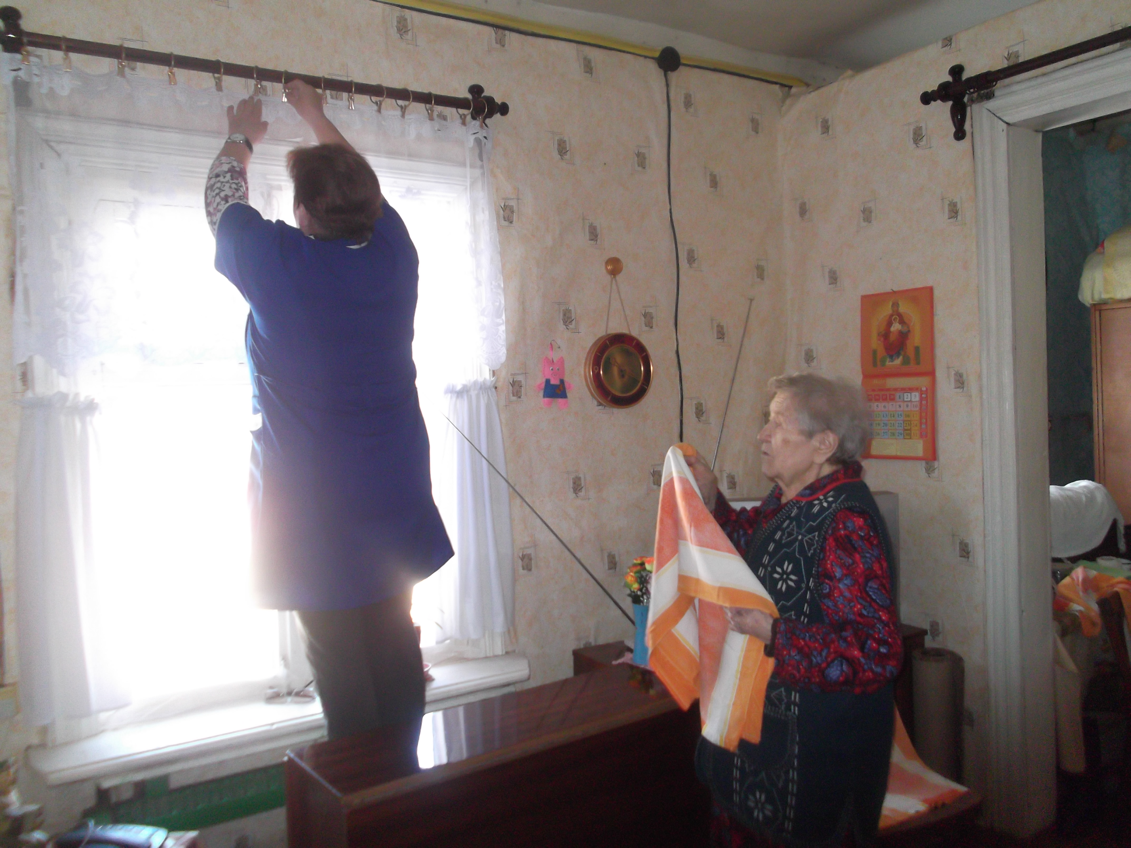 Акция "Чистый дом"