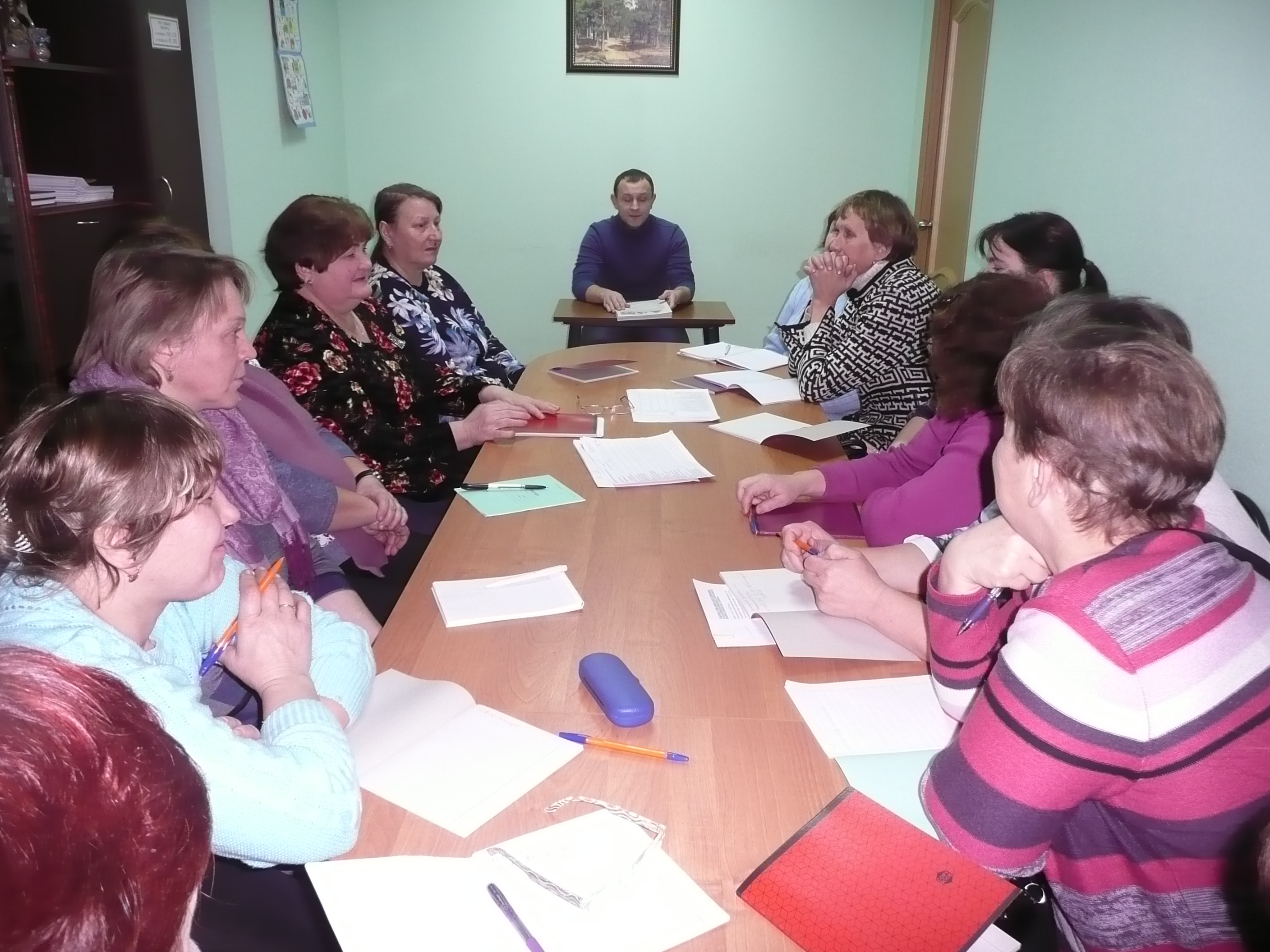 Учеба социальных работников