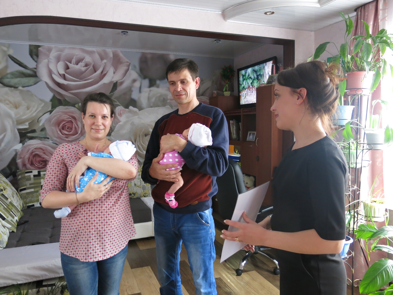 Чествование новорожденных